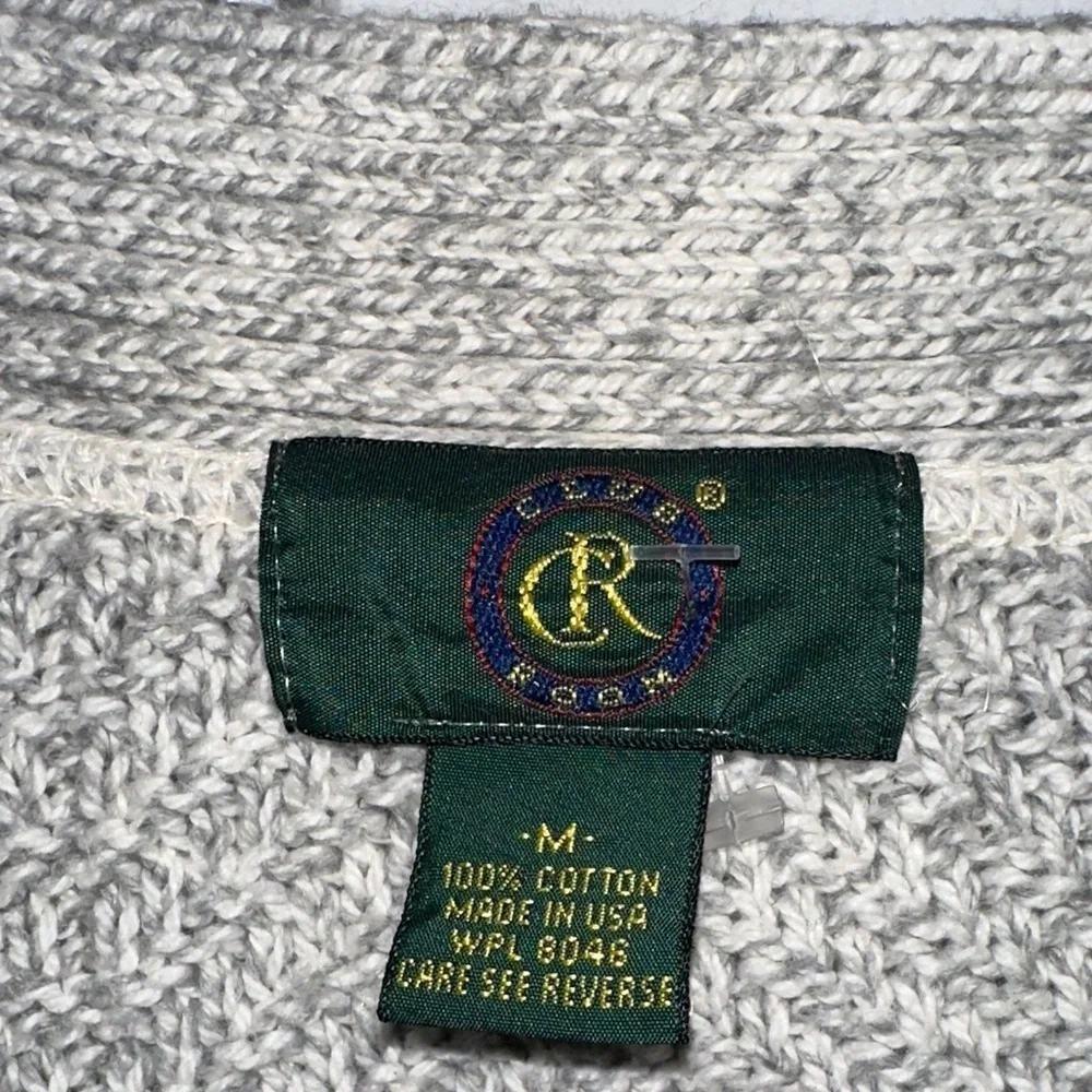 Club Room V-Neck Sweater in Soft Gray - Picture 4 of 6